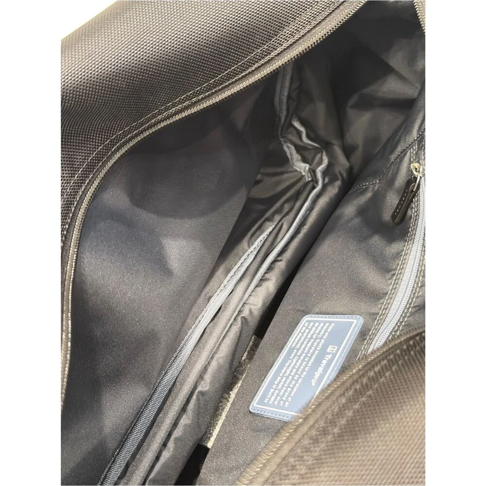 Samsonite 🔥✈️ECODIVER LARGE WHEELED DUFFEL Black Rolling Bag Telescopic Handle